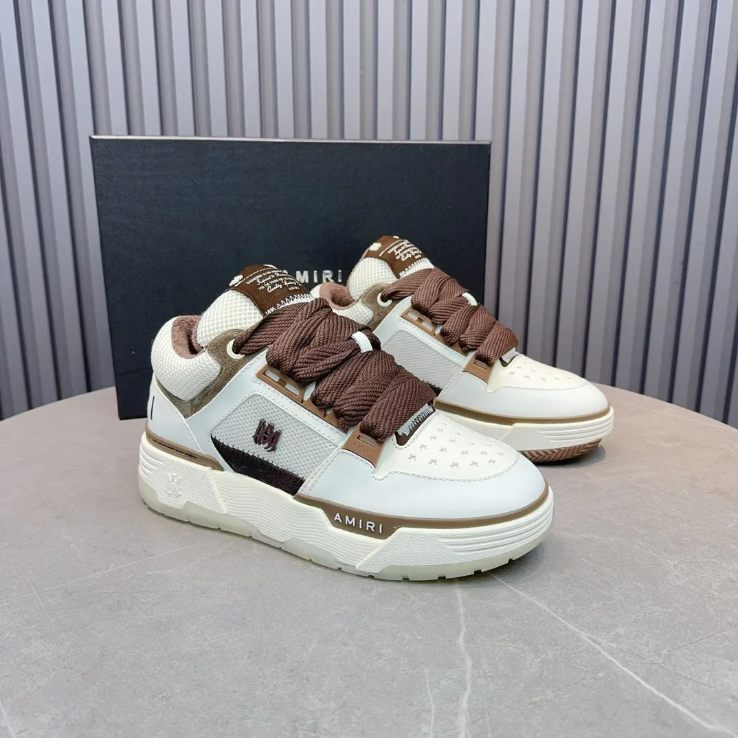 Men's shoes 💰660💰 AMIRI AMIRI trendy brand hot sale 🔥 Available all year round, couples 💑 Official website synchronization Imported fabrics 1⃣️ vs 1⃣️ replica, original factory special original sole, 35-45 (45. non-refundable)